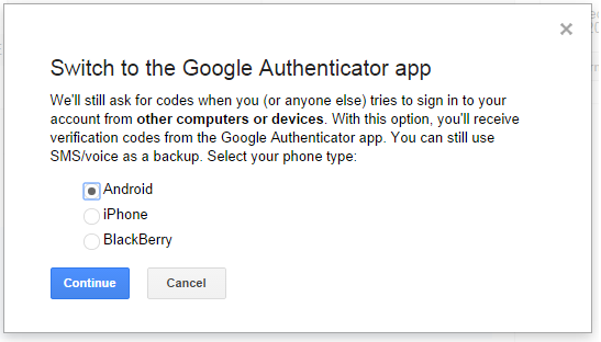 Pop-Up Auth